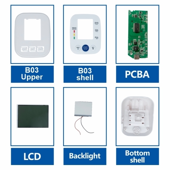 B03 provide SKD accessories for blood pressure monitors