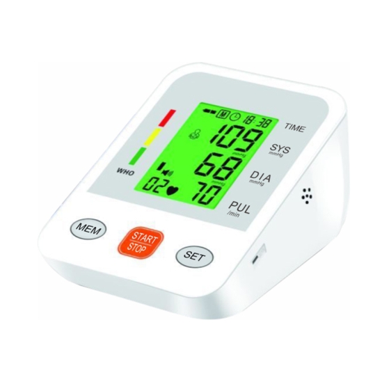 Arm Digital Blood Pressure MonitorB21