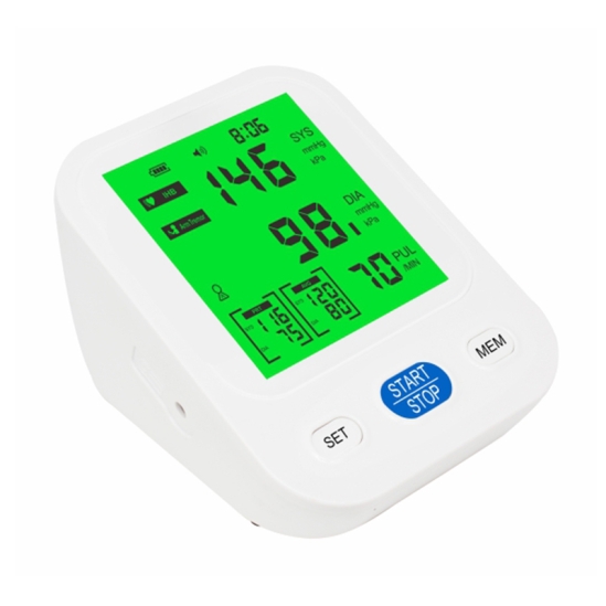 Arm Digital Blood Pressure MonitorB26